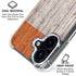 Ireland Flag Dark Wood iPhone 16 MagSafe Case